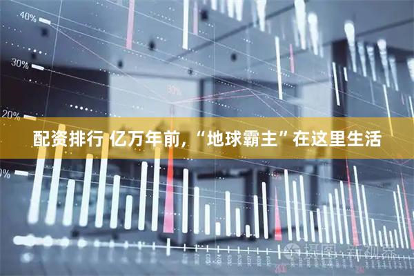 配资排行 亿万年前, “地球霸主”在这里生活